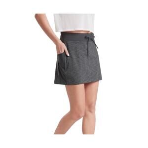 Athleta Excursion Gray Hybrid Athletic Skirt Skort Medium